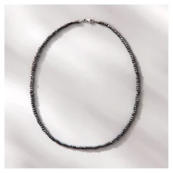 Spinellkette Black & Black