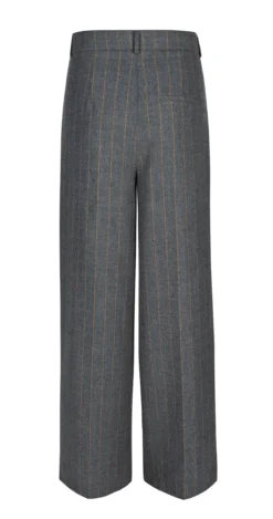 st.Ann Flexible Wide-leg-Nadelstreifenhose