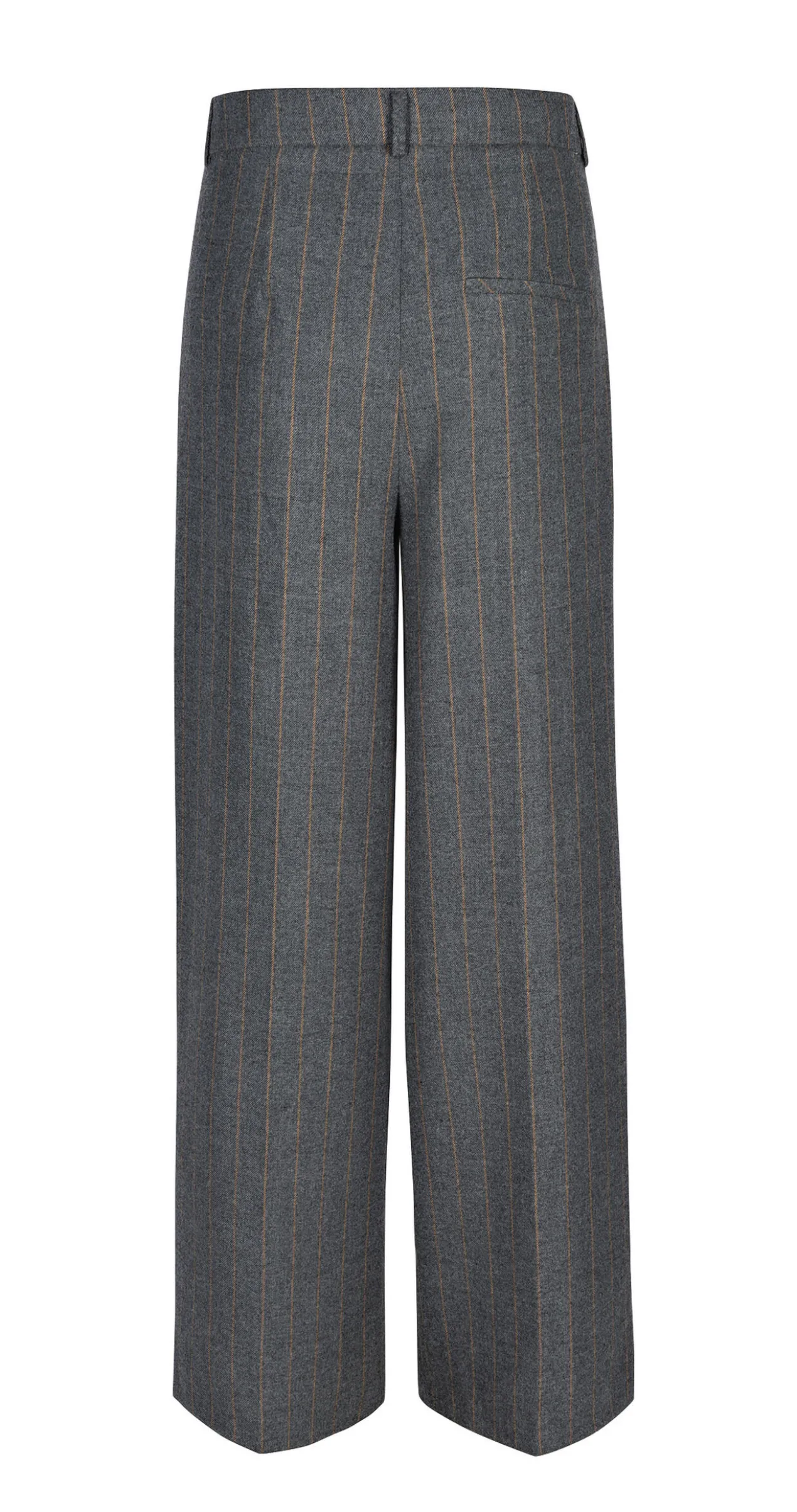 st.Ann Flexible Wide-leg-Nadelstreifenhose