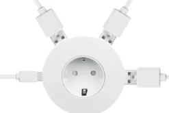 Steckdoseneinsatz mit 4 USB-Ports