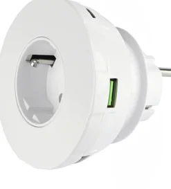 Steckdoseneinsatz mit 4 USB-Ports