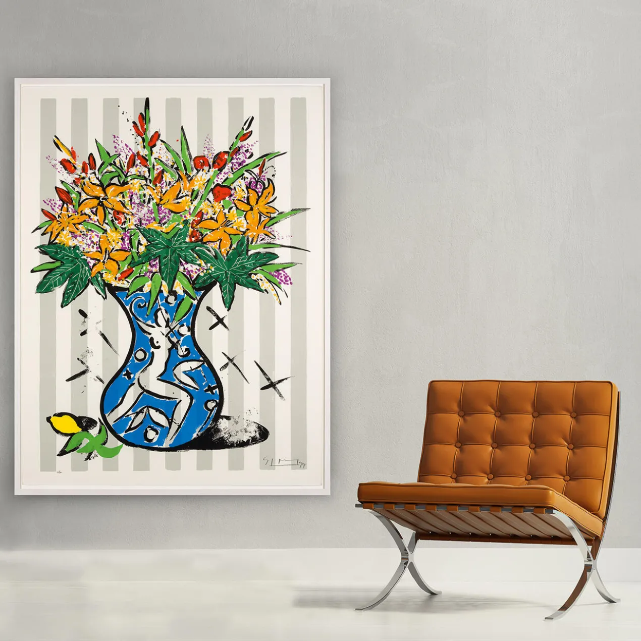 Stefan Szczesny – Flowers on Stripes
