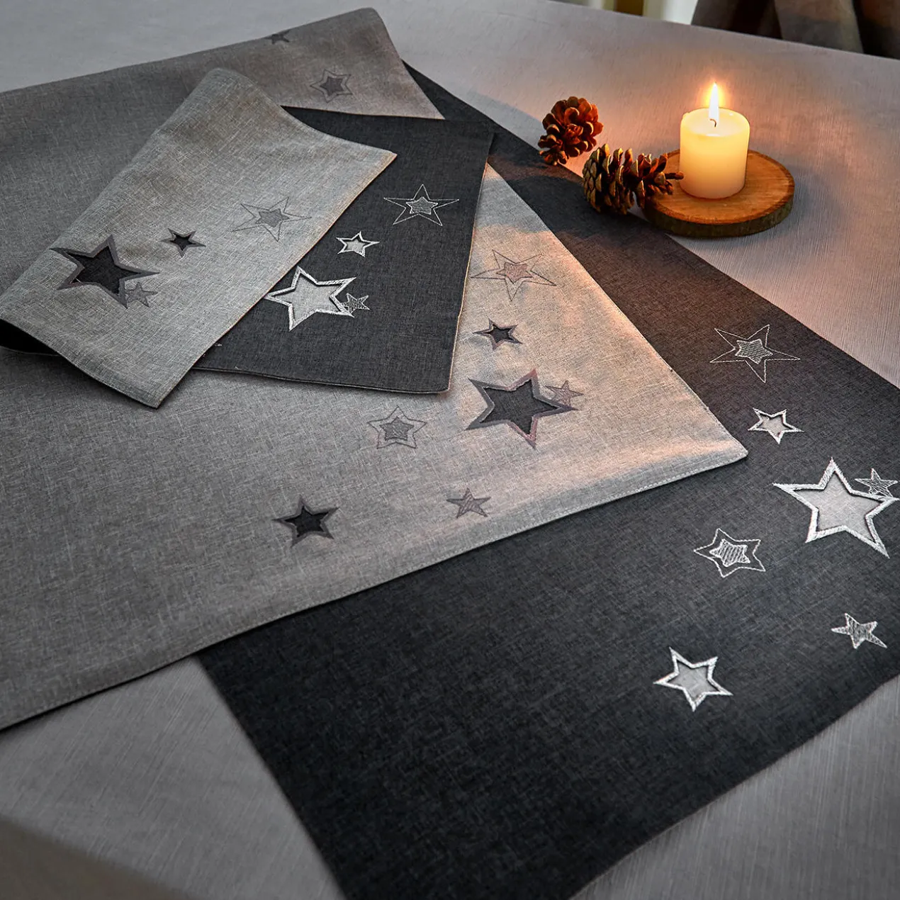 Sternenzauber Tischsets und Tischläufer