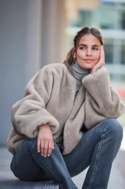 Studio AR Bomber-Wendejacke