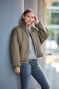 Studio AR Bomber-Wendejacke