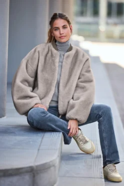Studio AR Bomber-Wendejacke