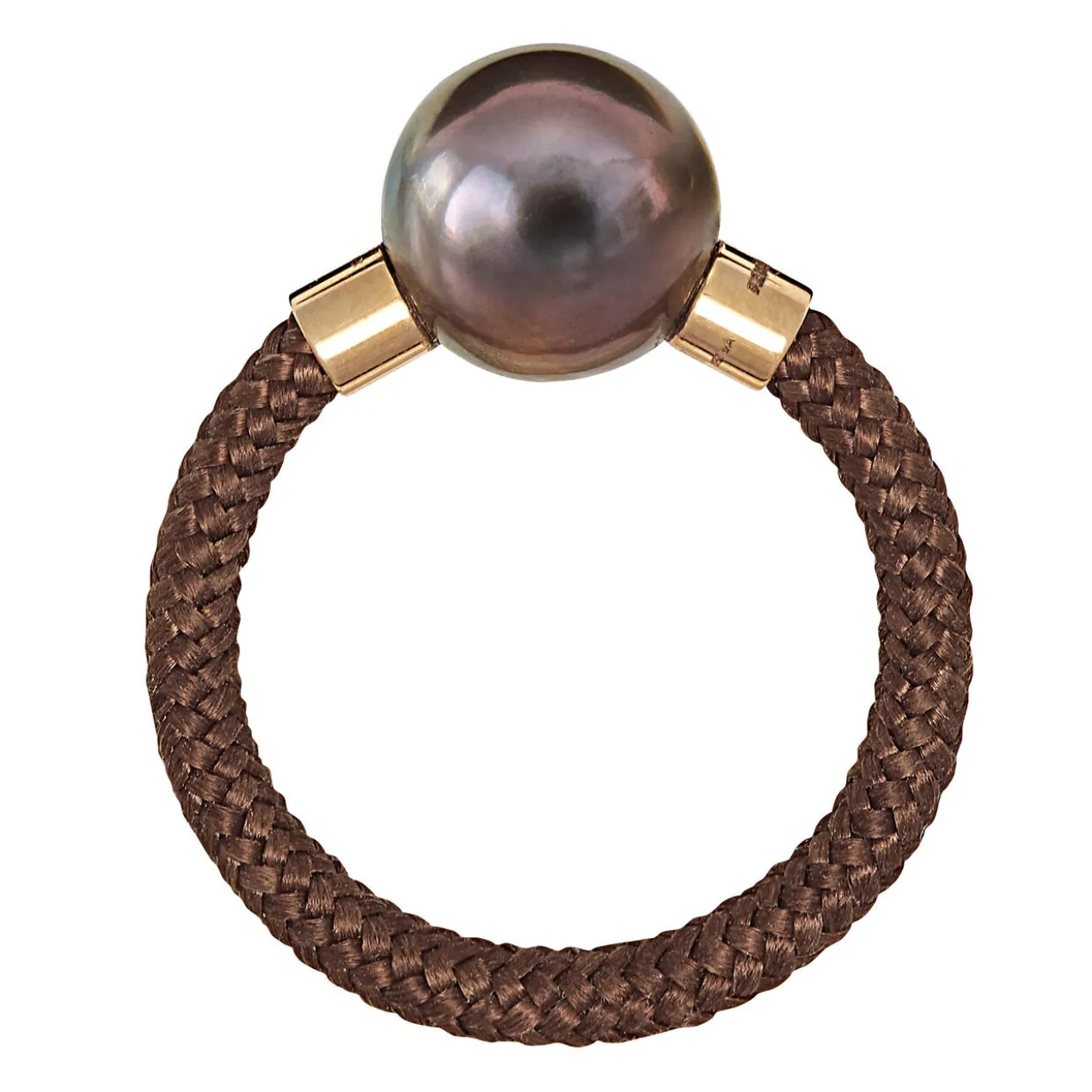 Tahiti-Armspange oder -Ring, roségold