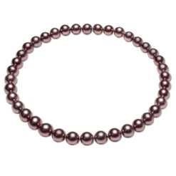 Tahiti-Zuchtperlen-Collier chocolate