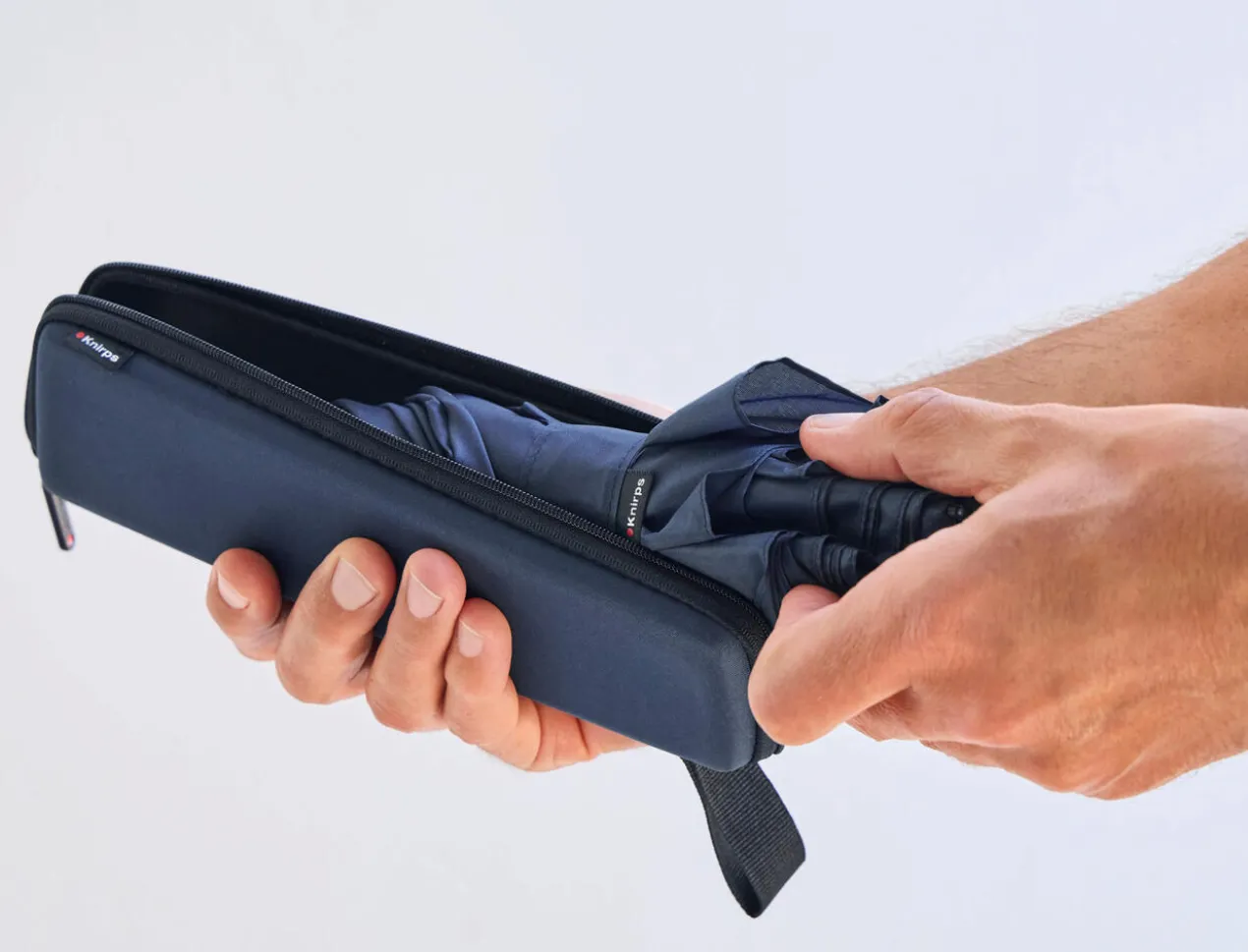 Taschenschirm mit Trocken-Etui