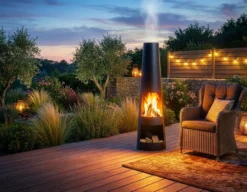 Terrassenkamin