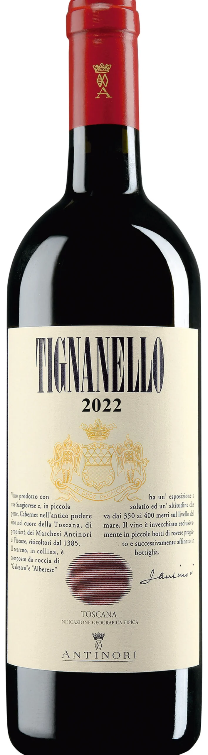 Tignanello 2022, Marchese Antinori, Toskana, Italien