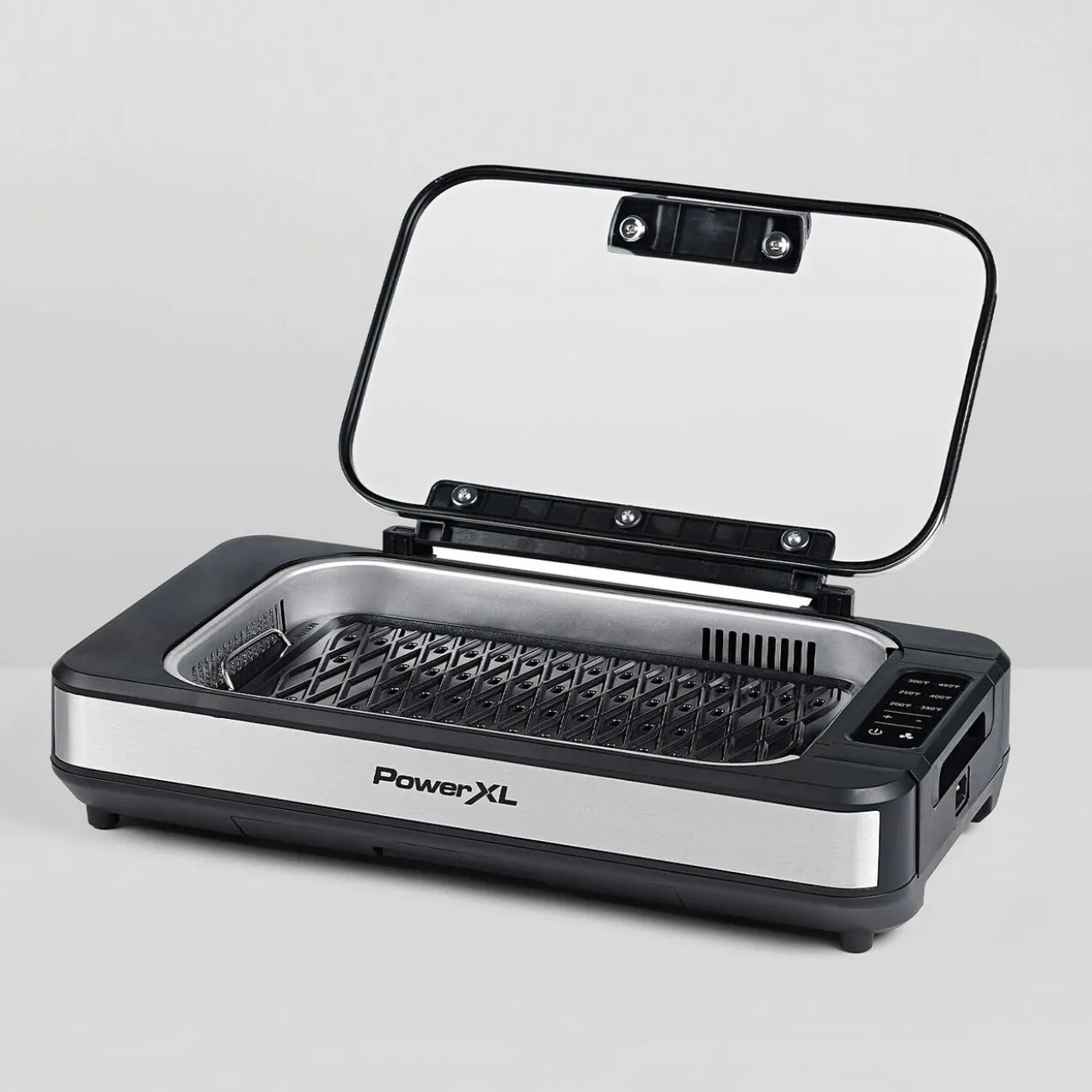 Tischgrill mit integriertem Rauchabzug