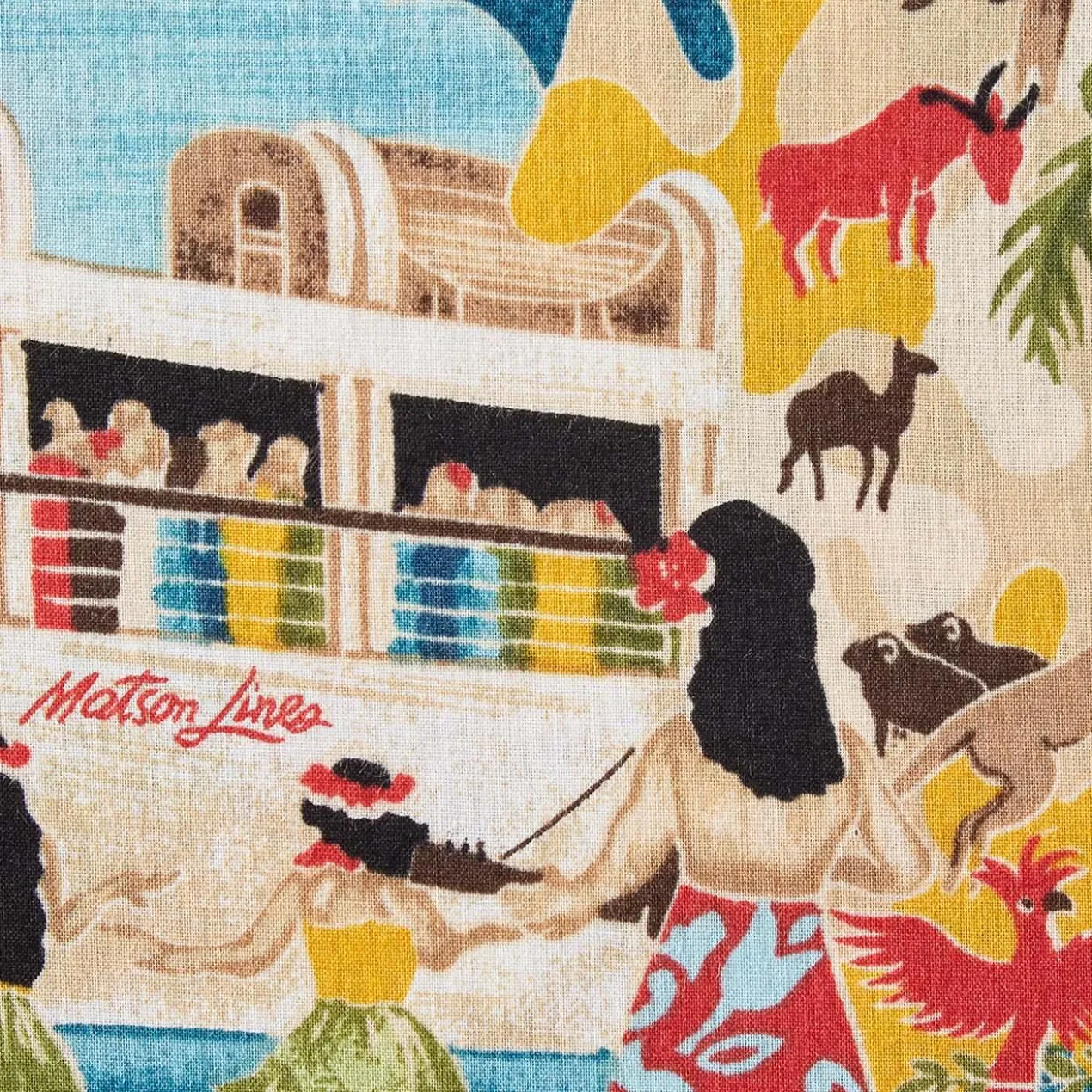 Tori Richard Aloha-Shirt Boat Day