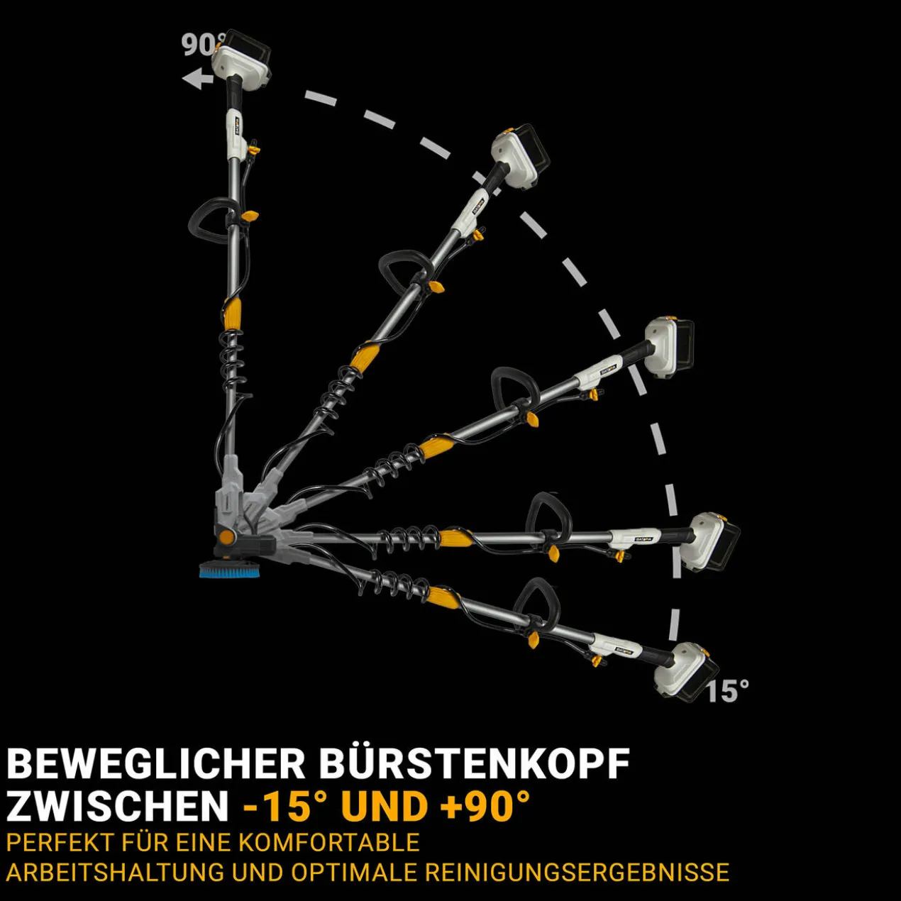 Twin-Brush® Elektro-Schrubber 2.0