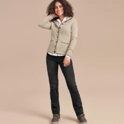 Two-Ply Kaschmir-Cardigan