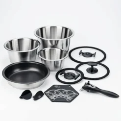 Ultrakompaktes Kochgeschirr-Set, 11-teilig