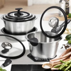 Ultrakompaktes Kochgeschirr-Set, 11-teilig