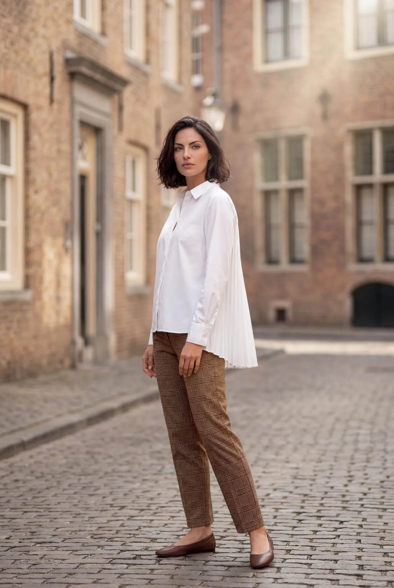 van Laack Plissee-Hemdbluse