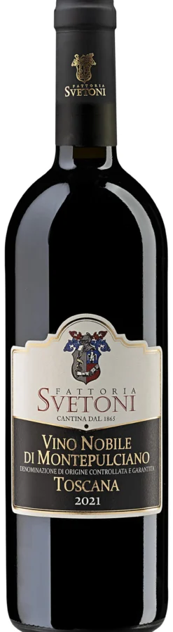 Vino Nobile di Montepulciano Svetoni 2021, Fattoria Svetoni, Toskana, Italien