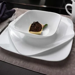 Vitrelle™-Geschirrset Pure White, 12-teilig
