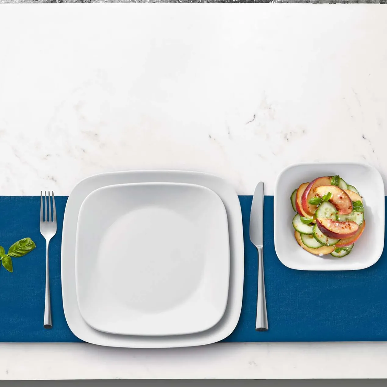 Vitrelle™-Geschirrset Pure White, 12-teilig