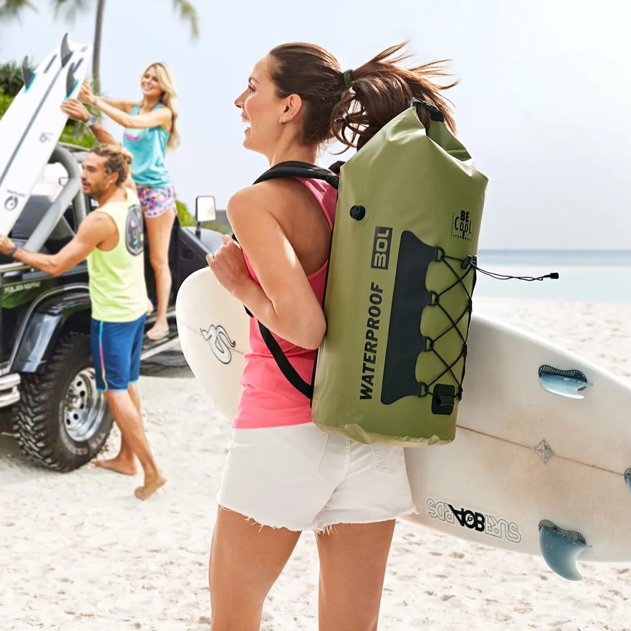 Wasserdichter Rucksack mit Kühlfunktion