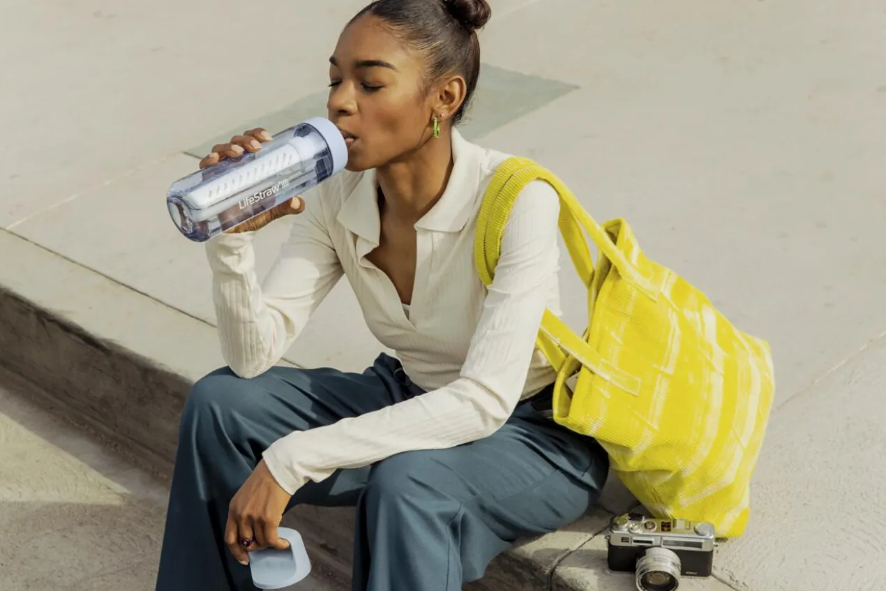 Wasserfilter-Flasche LifeStraw® Go 650 ml