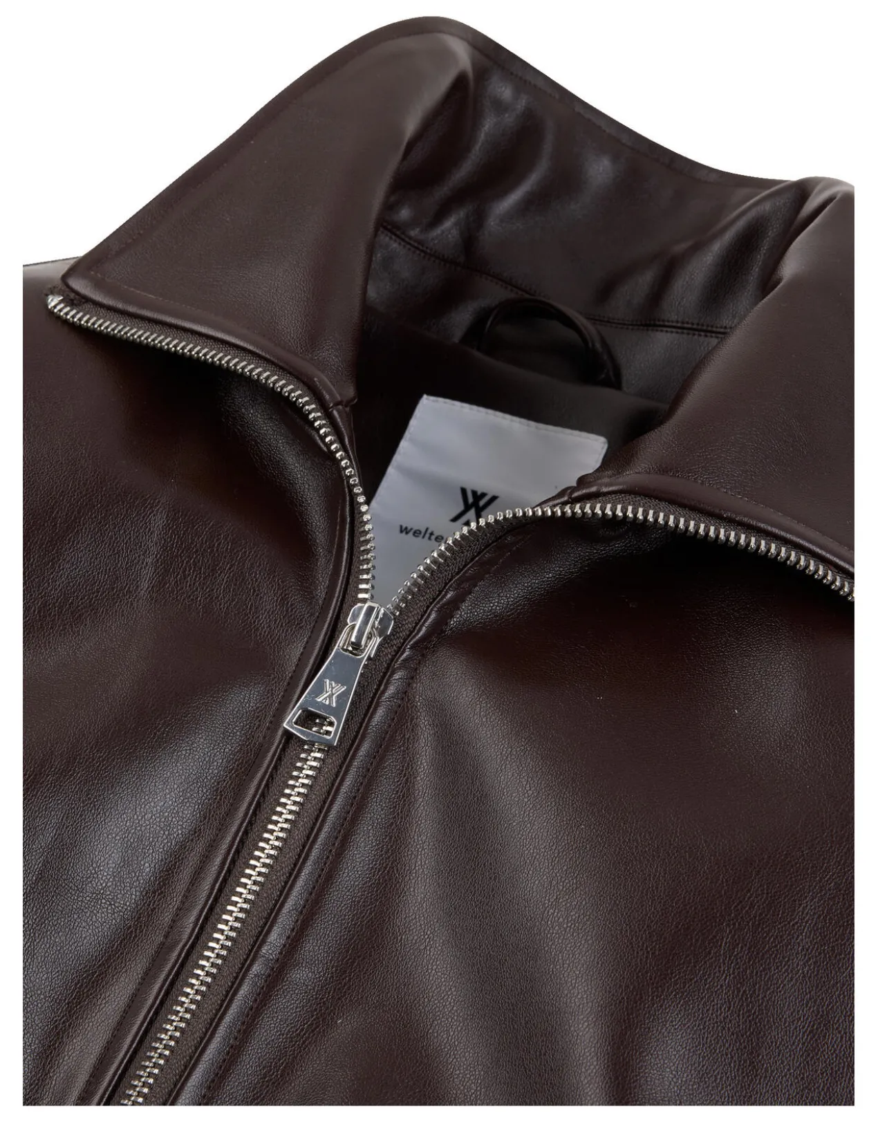 Wetterfeste Kunstlederjacke