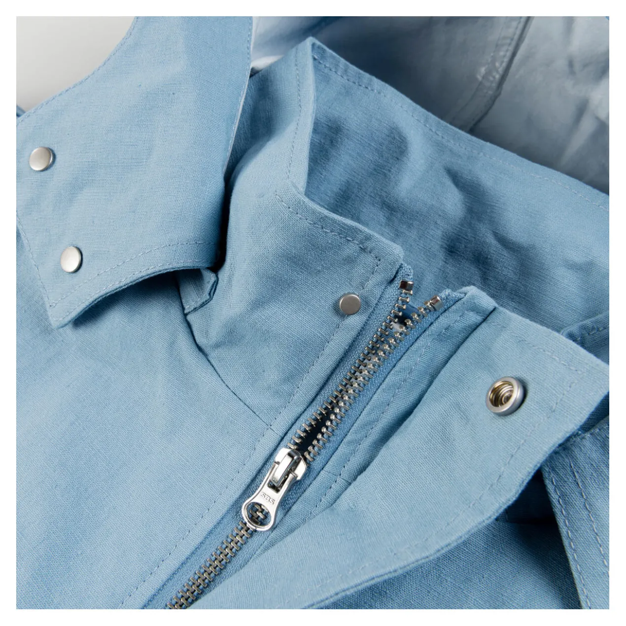 Wetterfester Leinen-Parka
