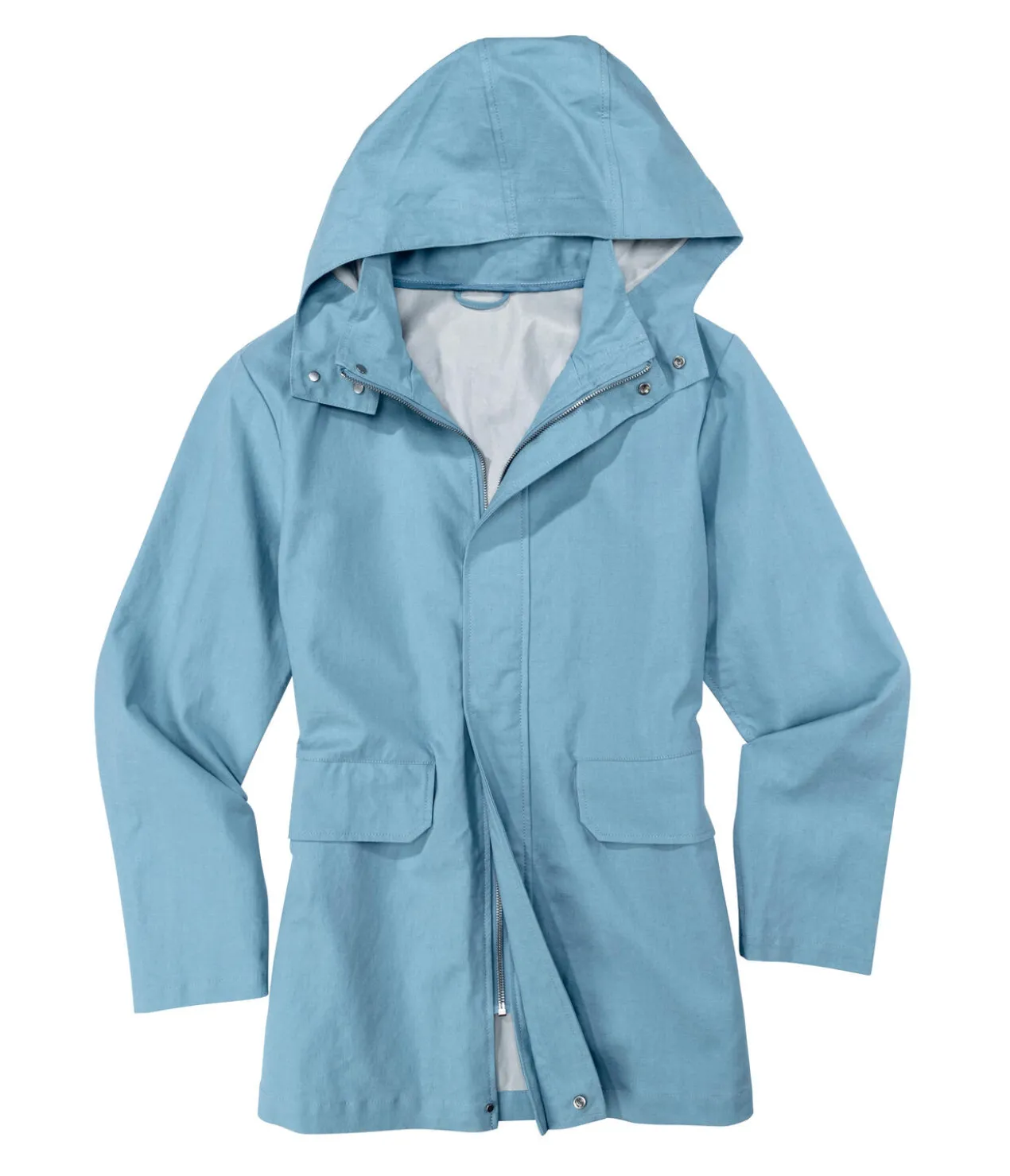 Wetterfester Leinen-Parka
