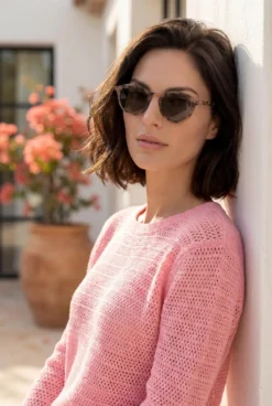 William Lockie Edel-Mesh-Pullover