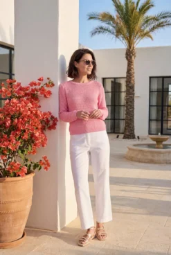 William Lockie Edel-Mesh-Pullover