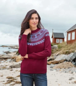 William Lockie Fair-Isle-Pullover