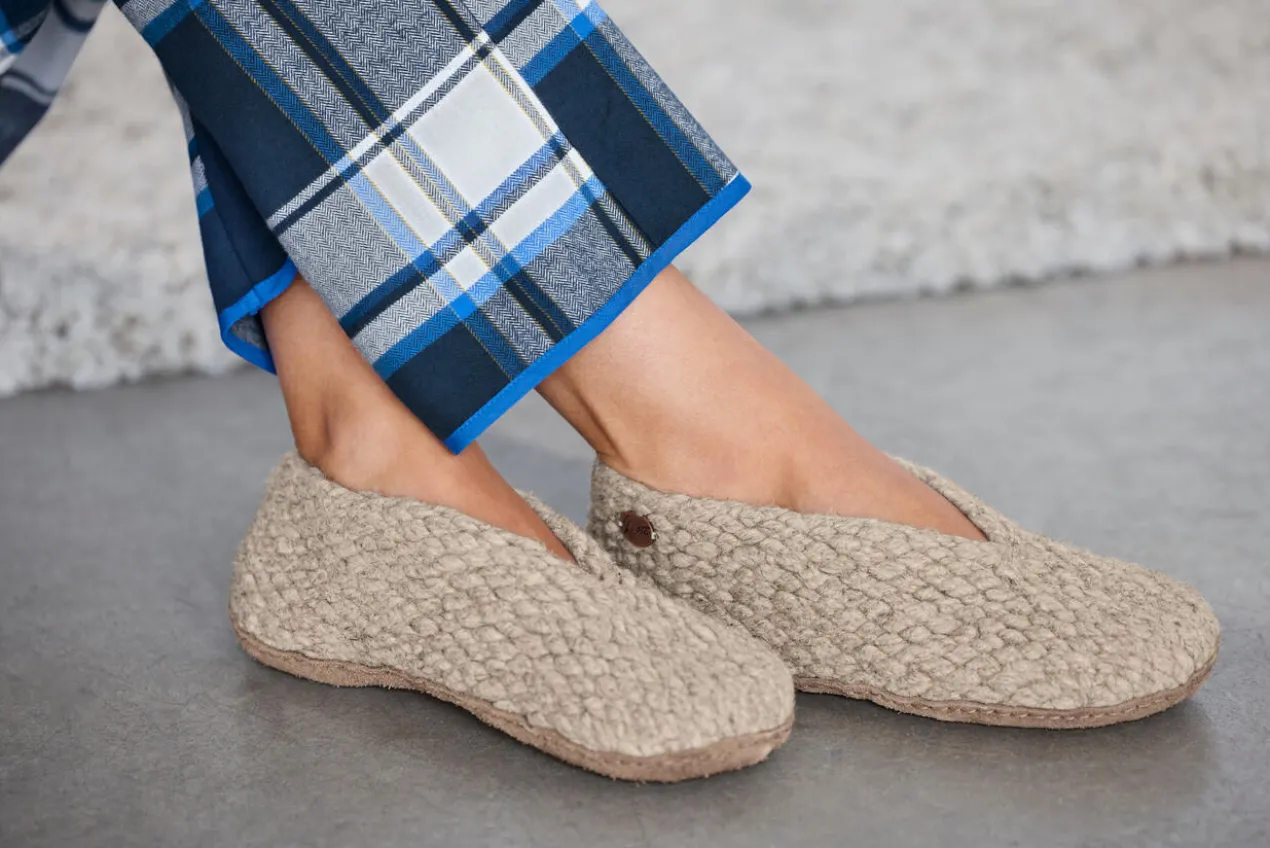 Woolfit® Kirgisische Hausschuhe