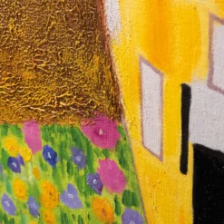 Xu Chunqing malt Klimt – Der Kuss
