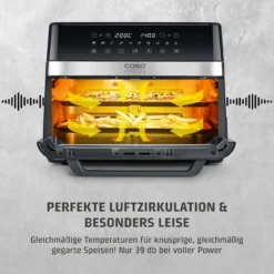 XXL-Duo-Heißluftfritteuse