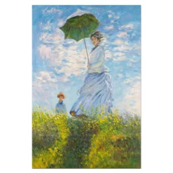 Zhao Xiaojie malt Monet – Frau mit Sonnenschirm