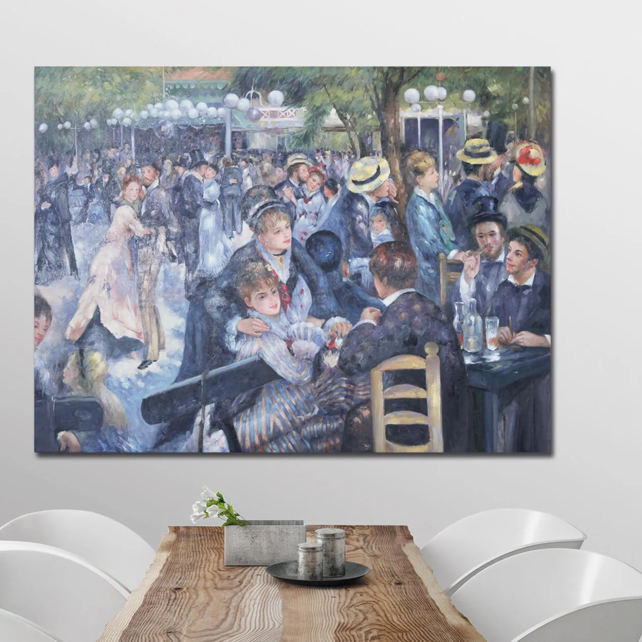 Zhong Lirong malt Renoir – Bal du Moulin de la Galette