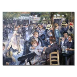Zhong Lirong malt Renoir – Bal du Moulin de la Galette