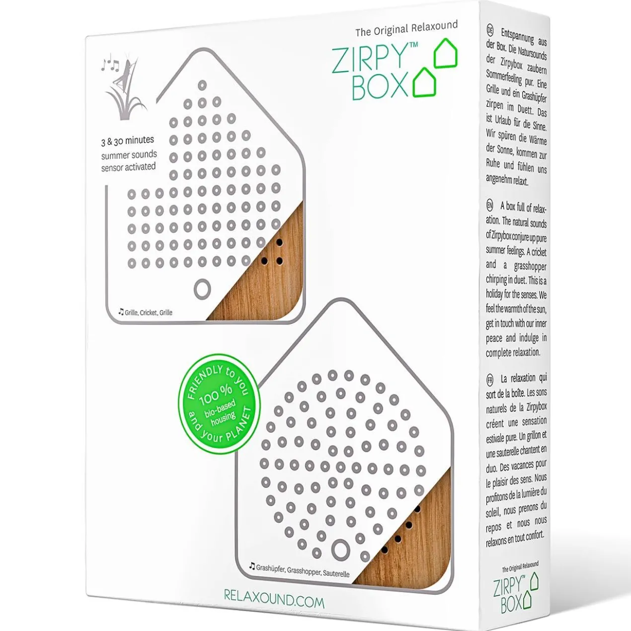 Zirpybox, 2er-Set